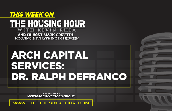 This Week on The Housing Hour: Dr. Ralph DeFranco