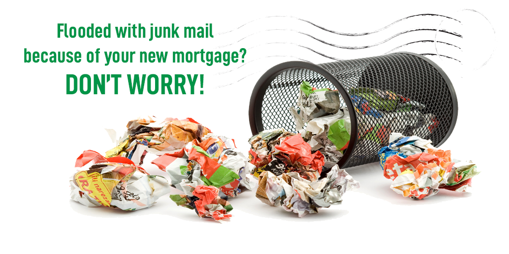 Flooded with Junk Mail Because of Your New Mortgage? Don’t Worry