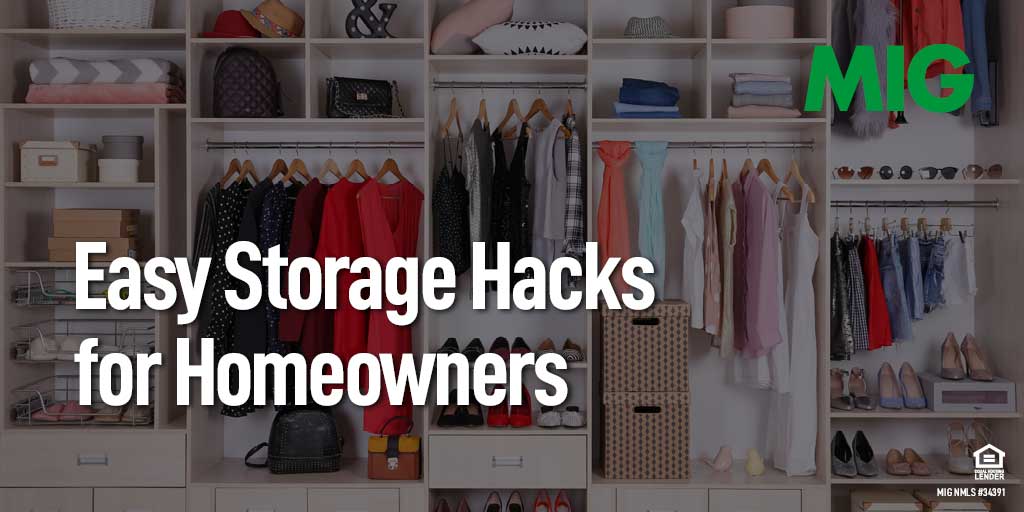 Easy Storage Hacks for Homeowners