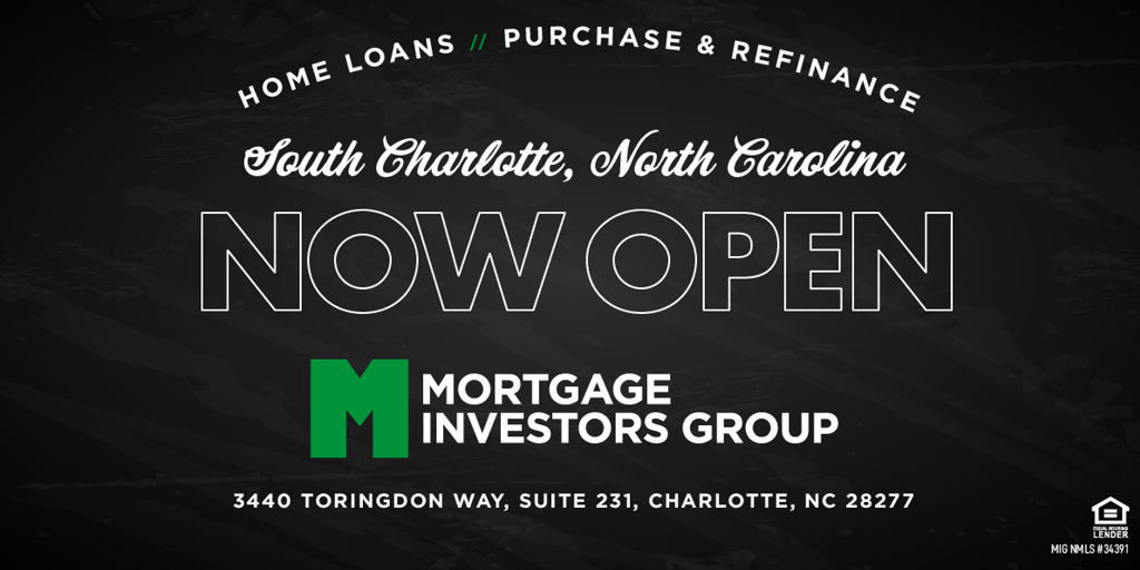 MIG BRINGS NEXT LEVEL OF LENDING SERVICES TO CAROLINA MARKETS