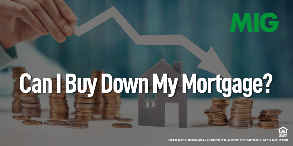 Can I Buy Down My Mortgage?