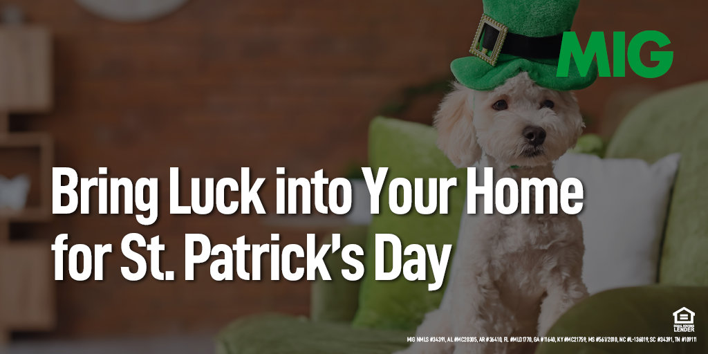 Bring Luck into Your Home for St. Patrick’s Day