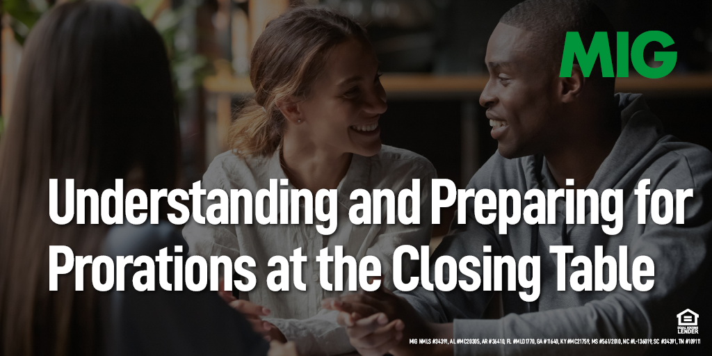 Understanding and Preparing for Prorations at the Closing Table