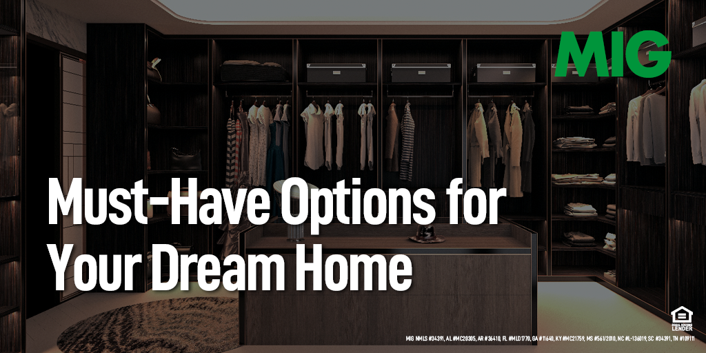 Must-Have Options for Your Dream Home