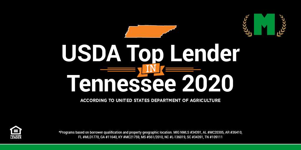 MIG named #1 TN USDA lender for the 7th consecutive year