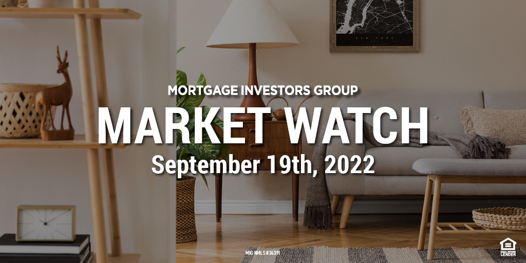 MIG Market Watch, September 19th, 2022
