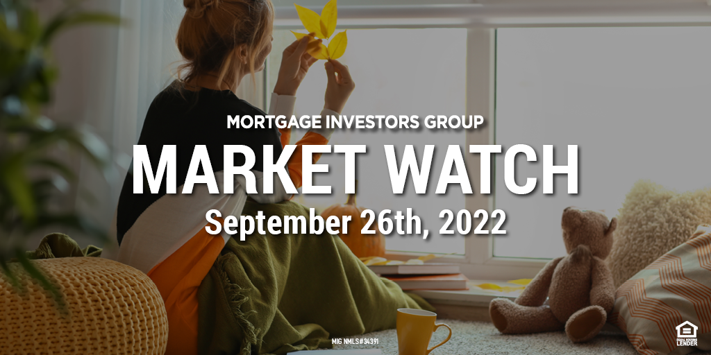 MIG Market Watch, September 26th, 2022