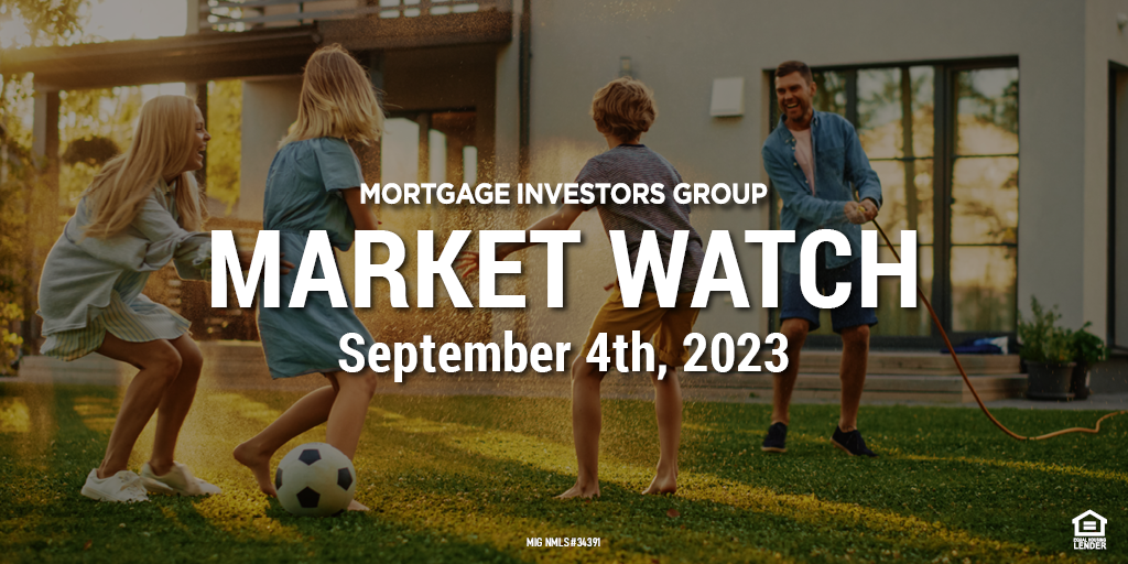 MIG Market Watch, September 4th, 2023
