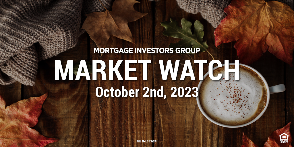 MIG Market Watch, October 2nd, 2023