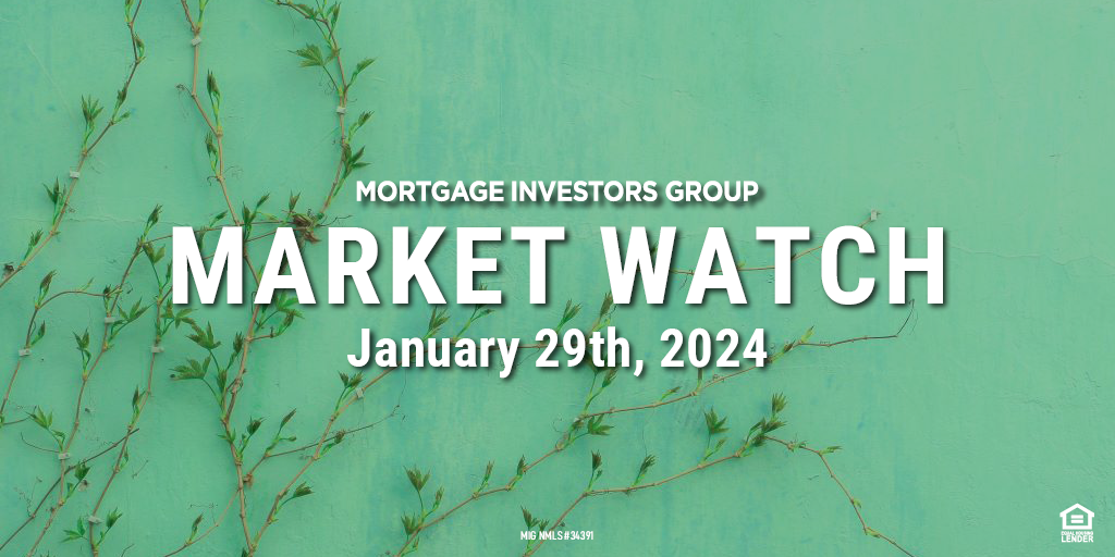 MIG Market Watch, January 29th, 2024