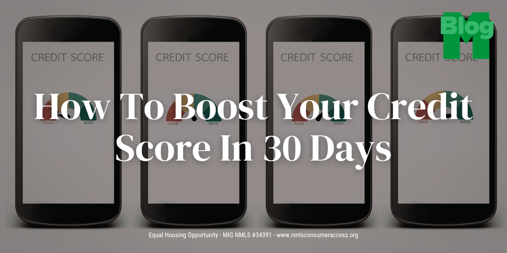 How to Boost Your Credit Score in 30 Days