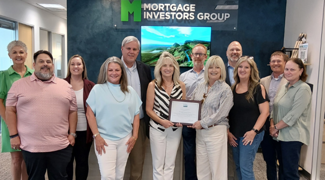 Mortgage Investors Group Recognized as Tennessee’s Top USDA Loan Lender